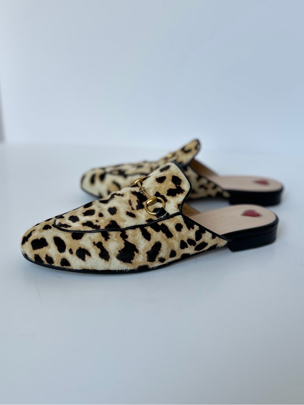 Gucci Princetown Leopard calf hair Mules - Picture 5 of 10